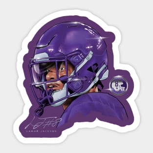 Lamar Baltimore Platinum Sticker